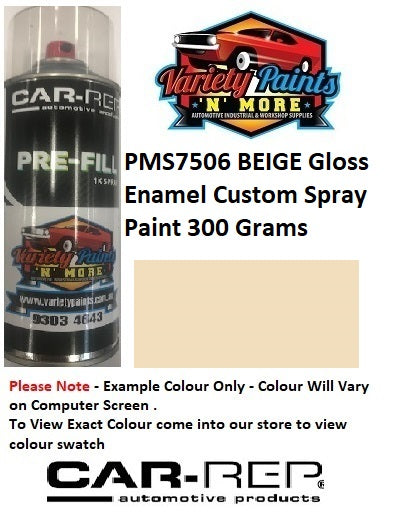 PMS7506 BEIGE Gloss Enamel Custom Spray Paint 300 Grams
