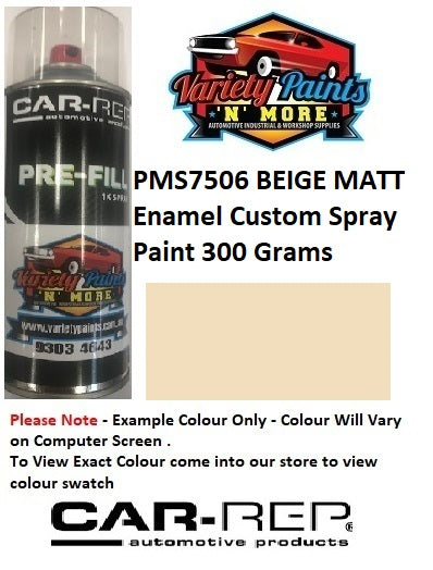 PMS7506 BEIGE MATT Enamel Custom Spray Paint 300 Grams
