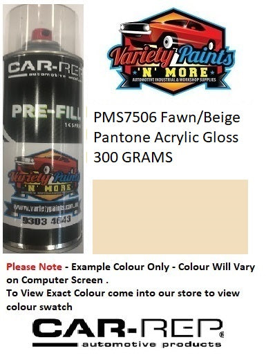 PMS7506 BEIGE Gloss ACRYLIC Custom Spray Paint 300 Grams