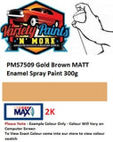 PMS7509 Gold Brown MATT Enamel Custom Spray Paint 300 Grams