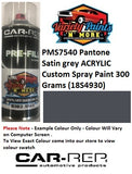 PMS7540 Pantone Satin grey ACRYLIC Custom Spray Paint 300 Grams (18S4930)