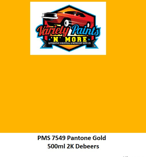 PMS7549C Pantone Gold (S1101) Debeers 500ml 2K