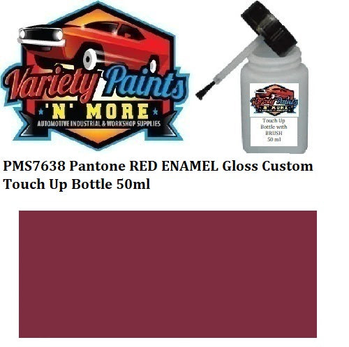 PMS7638 Pantone RED ENAMEL GLOSS Touch Up Bottle 50ml