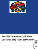 PMS7687 Pantone Dark Blue Custom Spray Paint 300 Grams
