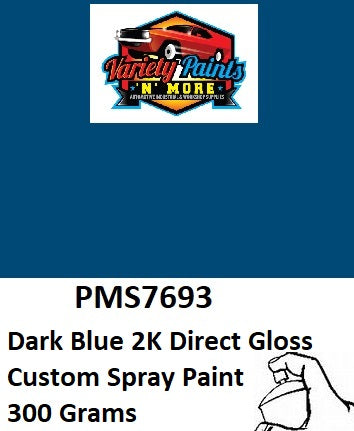 PMS 7693 Dark Blue 2K Direct Gloss Custom Spray Paint 300 Grams