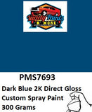 PMS693 PANTONE® Dark Blue 2K Direct Gloss Custom Spray Paint 300 Grams