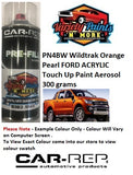 PN4BW/738 Wildtrak Orange Pearl FORD ACRYLIC Touch Up Paint Aerosol 300 grams