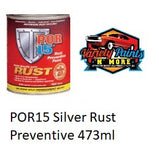 POR15 473ml Rust Preventative Paint Silver