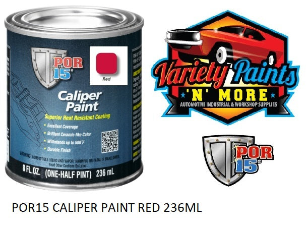 POR15 CALIPER PAINT RED 236ML