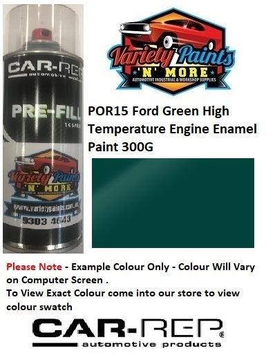 POR15 Ford Green High Temperature Engine Enamel Paint 300G Aerosol