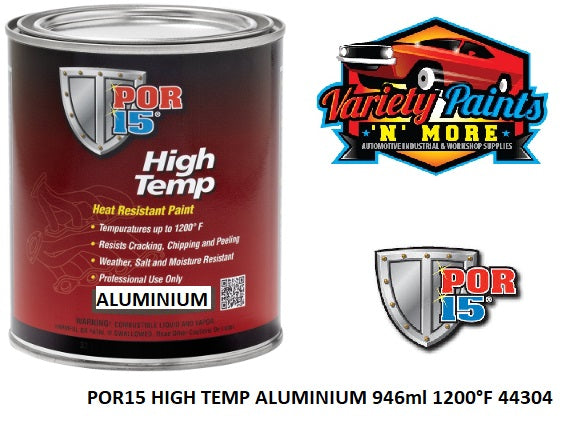 POR15 HIGH TEMP ALUMINIUM 946ml 1200°F 44304