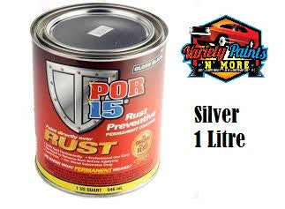 POR15 946ml Rust Preventative Paint Silver