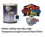 POR15 Cadillac Dark Blue High Temperature Engine Enamel Paint 473ml 