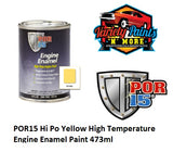 POR15 Hi Po Yellow High Temperature Engine Enamel Paint 473ml 