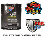 POR-15 TOP COAT CHASSIS BLACK 3.78L 