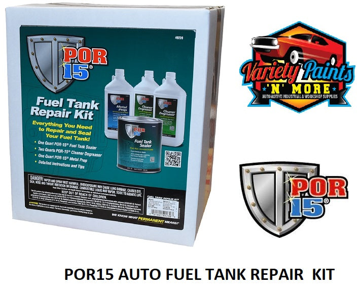 POR15 AUTO FUEL TANK REPAIR KIT UPYO 25 Gallon Fuel Tank (100 Litres)