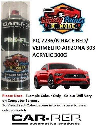 PQ-7236/N RACE RED/ VERMELHO ARIZONA 303 ACRYLIC 300G