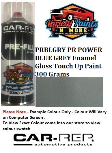 PRBLGRY PR POWER BLUE GREY Enamel Gloss Touch Up Paint 300 Grams