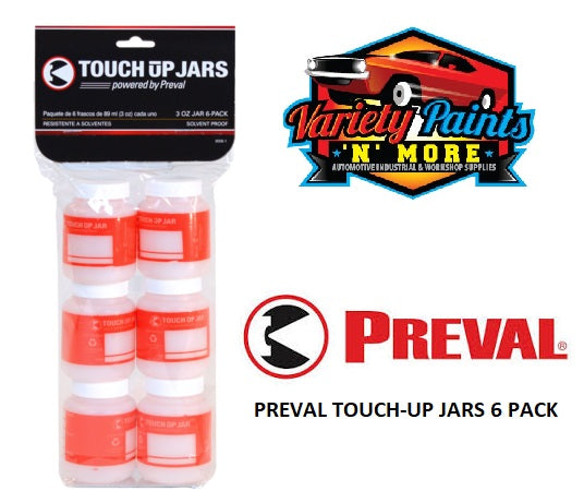 PREVAL TOUCH-UP JARS 6 PACK