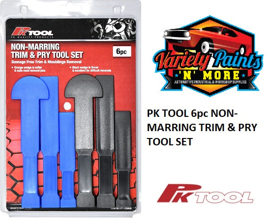 PKTool 6pc NON-MARRING TRIM & PRY TOOL SET