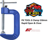 PKTool G Clamp 150mm Rapid Open & Close