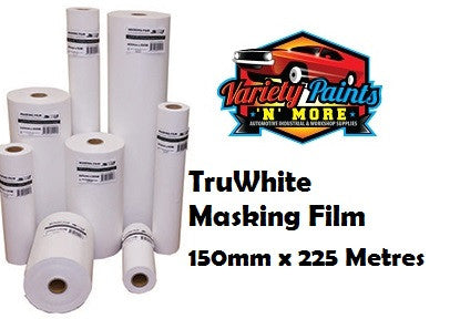 Truwhite Masking Film 150mm x 225 Metres