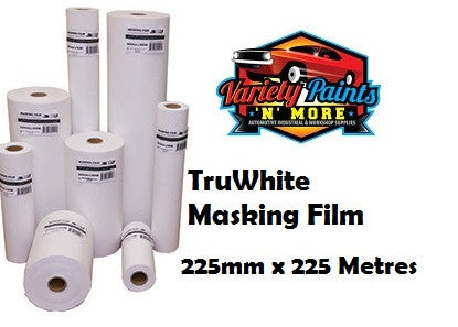 Truwhite Masking Film 225mm x 225 Metres