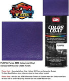 PURP01 Purple SEM Colourcoat Vinyl Aerosol 300 Grams S4036CR