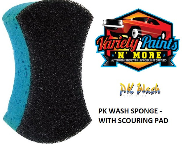 PK Wash  SPONGE - WITH SCOURING PAD