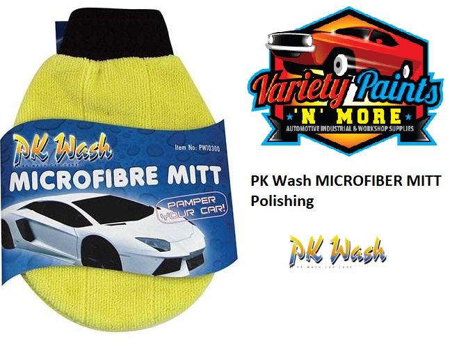 PK Wash MICROFIBER MITT Polishing