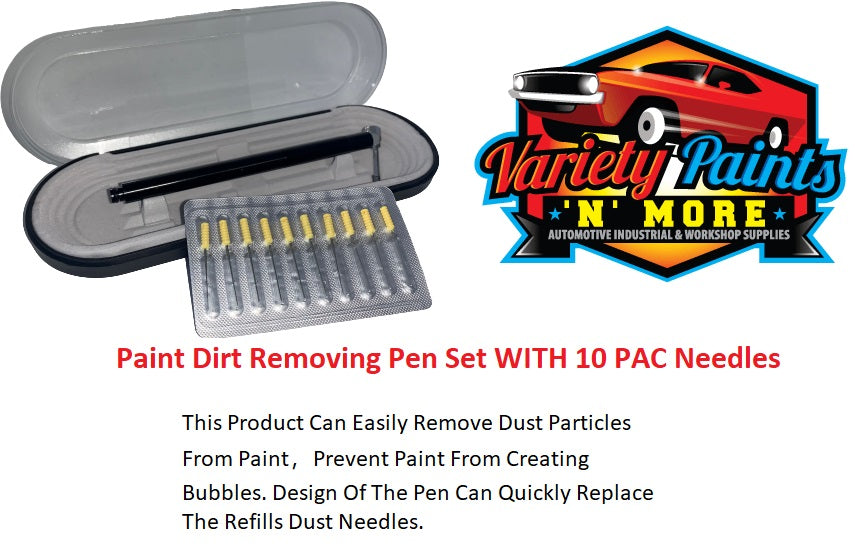 Paint Dirt Removing Pen Set WITH 10 PACK Needles