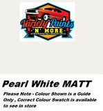 Variety Paints Ultriva® Pearl White MATT Spray Paint 300g 