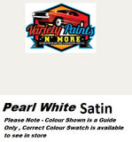 Pearl White Satin Powdercoat Spray Paint 300g S5117