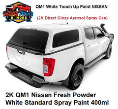 QM1 Nissan Fresh Powder White 2K Direct Gloss Standard Spray Paint 300G 10IS SH1