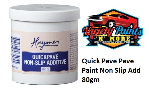 Quick Pave Non Slip Additive WHITE 80gm