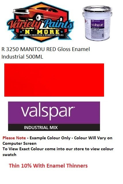 R 3250 MANITOU RED Gloss Enamel Industrial 500ML
