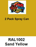 RAL1002 Sand Yellow 2K Aerosol Paint 300 Grams 