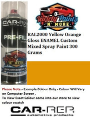 RAL2000 Yellow Orange Gloss Enamel Custom Mixed Spray Paint 300 Grams