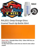RAL2011 Deep Orange Gloss Enamel Touch Up Bottle 50ml