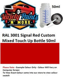 RAL 3001 Signal Red Custom Mixed Touch Up Bottle 50ml 