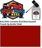 RAL3002 Carmine Red MATT Enamel Touch Up Bottle 50ml