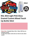 RAL3015 Light Pink Gloss Enamel Custom Mixed Touch Up Bottle 50ml 