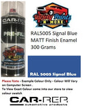 RAL 5005 Signal Blue MATT Enamel Custom Mixed Spray Paint 300g