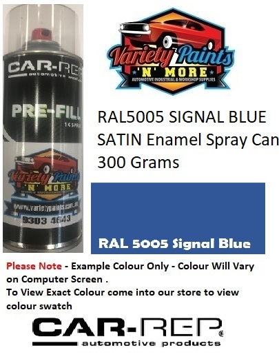 RAL5005 Signal blue SATIN Enamel Spray Paint 300 Grams