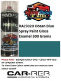 RAL5020 Ocean Blue Spray Paint Gloss Enamel 300 Grams 