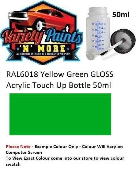 RAL6018 Yellow Green GLOSS Acrylic Spray Paint 300 Grams