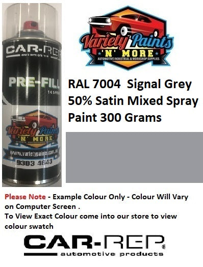 RAL7004  Signal Grey Satin Enamel Spray Paint 300 Grams
