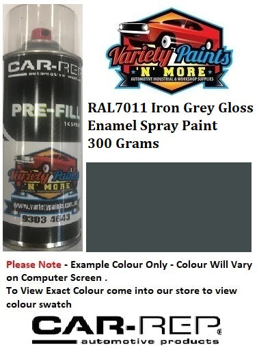 RAL7011 Iron Grey Gloss Enamel Spray Paint 300 Grams