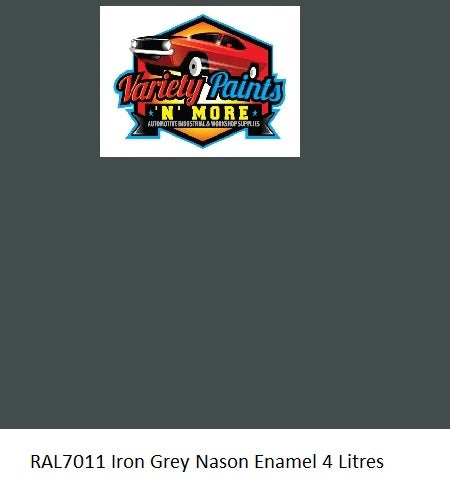 RAL7011 Iron Grey Gloss Enamel Nason Enamel 4 Litres