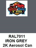 RAL 7011 Iron grey Custom Mixed 2K Spray Paint 300 Gram 
